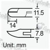 Alicate Cortante mini / 11cm / Pro's Kit 1PK-037