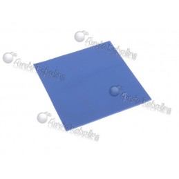 Lamina Disipadora Termal Azul (Chicle) / 100mm x 100mm x 0,5mm