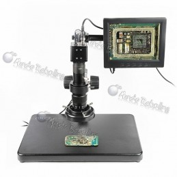 Microscopio Profesional con Monitor LCD HD 14MP BAKU BA-002