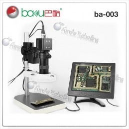 Microscopio Profesional con Monitor LCD HD 14MP BAKU BA-002