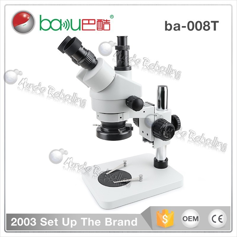 Microscopio Trinocular Stereo Profesional / BAKU / Modelo BA-008T