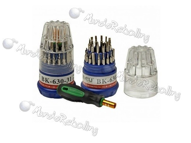 30 en 1 Set Profesional Destornilladores de Alta Precision BAKU BK-630-31