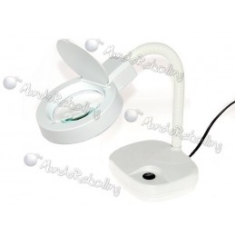 (DESCONTINUADA) Lupa Lampara de Mesa / Gold Tool / 2X-8X / GML-208