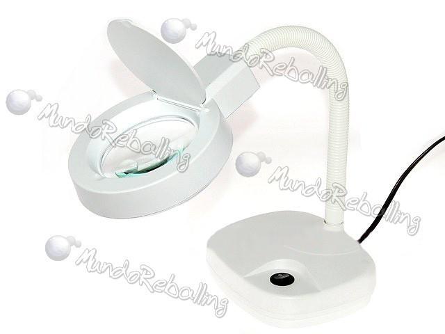 (DESCONTINUADA) Lupa Lampara de Mesa / Gold Tool / 2X-8X / GML-208
