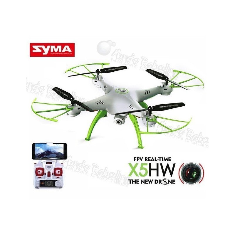 Dron Syma X5HW Cámara Wifi FPV Sistema Estabilización Vuelo