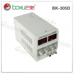 Fuente de Poder Regulable / BAKU / BK-305D / Un Canal / 0~30V / 0~5A