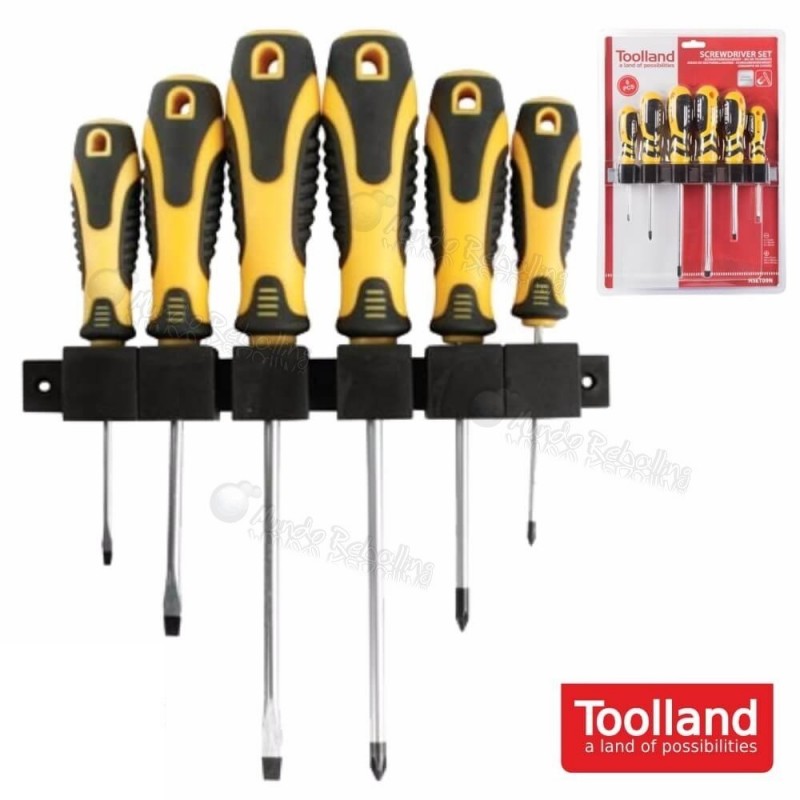 Kit de 6 atornilladores imantados / Velleman / HSET09N