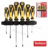 Kit de 6 atornilladores imantados / Velleman / HSET09N