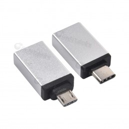 Microscopio USB 1600X + Adaptadores Micro USB y USB tipo C  / 8 Luces Led