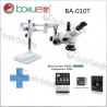 Microscopio Trinocular Baku BA-010T + Cámara CCD HDMI 14 Millones Pixeles