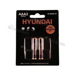 Pack Blister 4 Pilas AA Recargables / 2500MAH / HYUNDAI