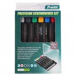 Set 6 destornilladores perilleros / Pro's Kit / 8PK-2061 / Alta calidad