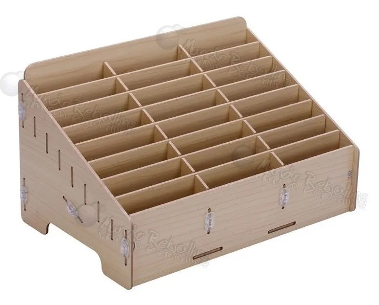 Caja organizadora de celulares / 24 Espacios / Alta Calidad