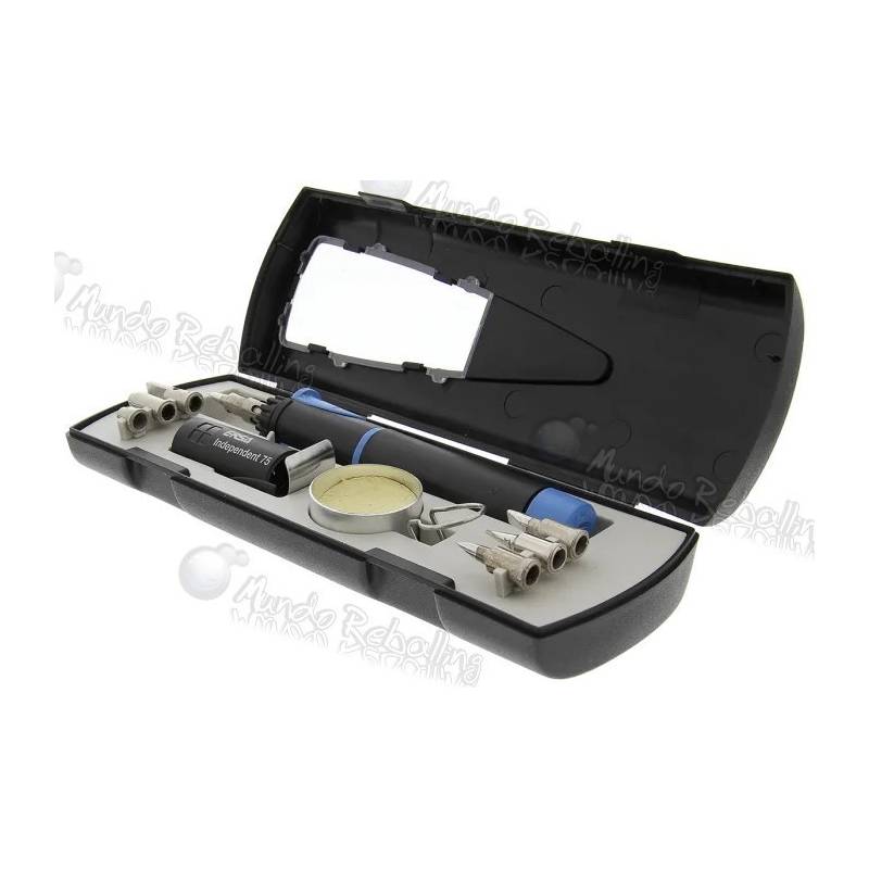 Cautín a gas ERSA Independent 75 Profi Set con Est. Y 8 Ptas. / G07400141