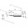 PUNTA PALETA 1.6 MM PARA 960ED - 840CDJ - 760CD - CD / 832YD *