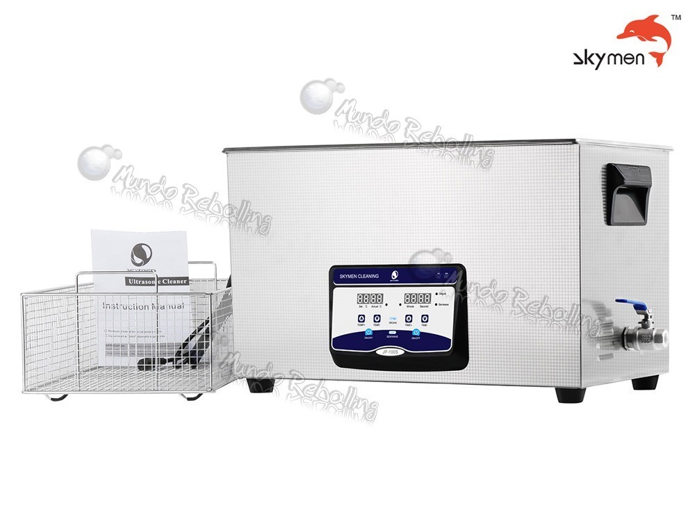 Limpiador Ultrasonido Digital JP-100S / 30Lts / 600W / 220V / Con Regulación de Tº