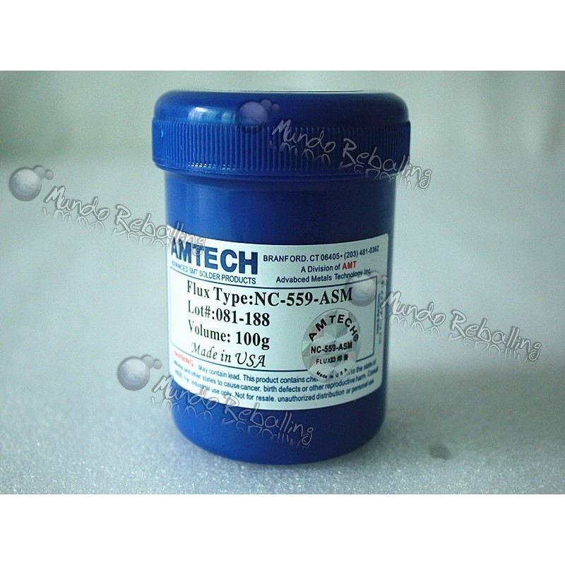 Flux Amtech NC-559-ASM (Copia Alta Calidad) / 100 gr.