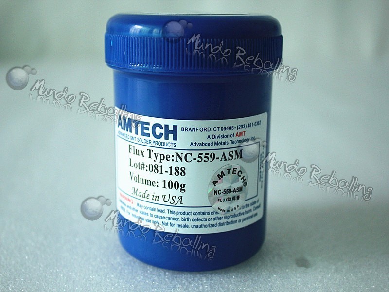 Flux Amtech NC-559-ASM (Copia Alta Calidad) / 100 gr.