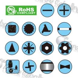 Kit detornillador 62 piezas profesional