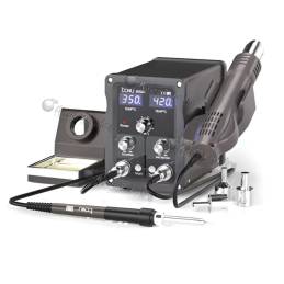 Estación de soldar cautin y aire caliente