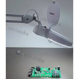 Lupa lámpara de sobremesa Wetec