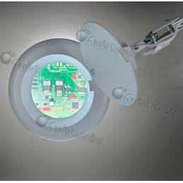 Lupa lámpara de sobremesa Wetec