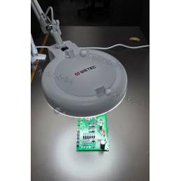 Lupa lámpara de sobremesa Wetec