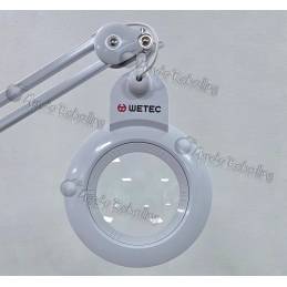 Lupa lámpara de sobremesa Wetec