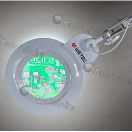 Lupa lámpara de sobremesa Wetec