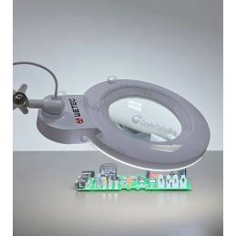 Lupa lámpara de sobremesa Wetec