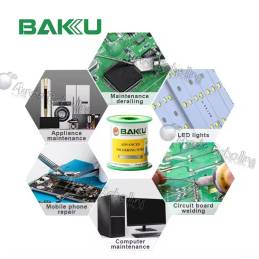 Soldadura Libre de Plomo 0,2mm BAKU BK-10002