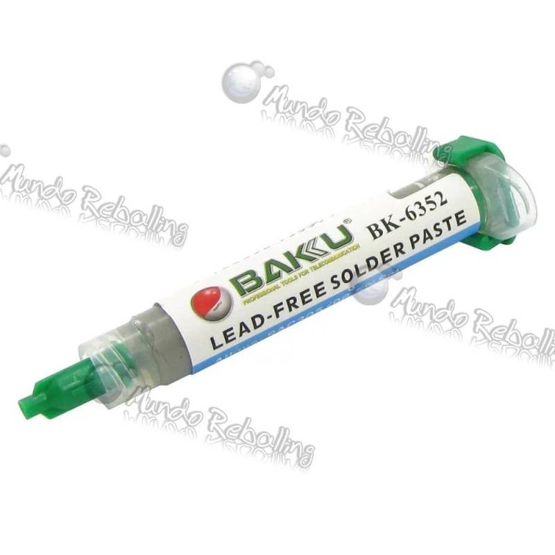 Soldadura en Pasta libre de plomo en jeringa