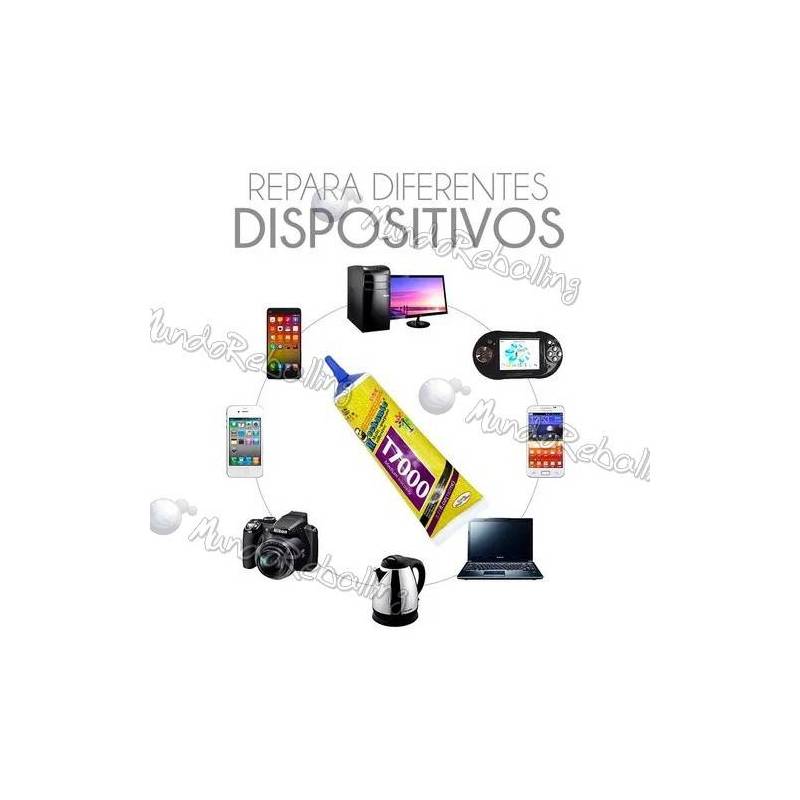 Pegamento Adhesivo T7000 50ml / Mechanic / Pantallas y Baterías / Negro