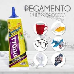 Pegamento Adhesivo T7000 50ml / Mechanic / Pantallas y Baterías / Negro