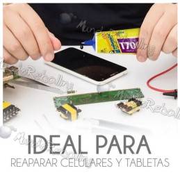 Pegamento Adhesivo T7000 50ml / Mechanic / Pantallas y Baterías / Negro