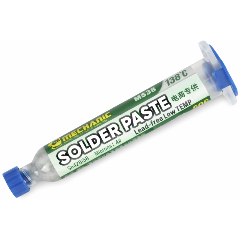 Soldadura en pasta bajo punto de fusión