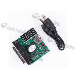 Tester Placas madres de PC / Slot USB + LPT / Codigos POST