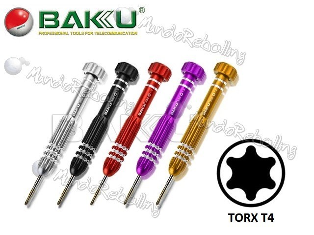 Destornillador TORX T4 / BAKU BK-350 / Alta precision y Resistencia a la Torsion