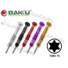 Destornillador TORX T5 / BAKU BK-350 / Alta precision y Resistencia a la Torsion