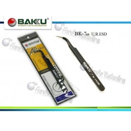 Pinza Baku BK-7sa A8 U.R.ESD / Punta Fina Curva