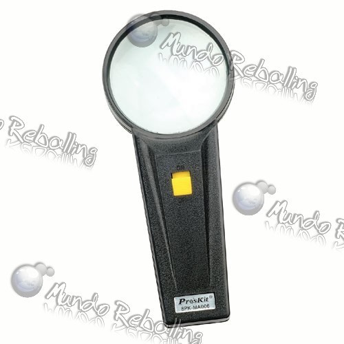 Lupa con iluminacion 4X / Pro's Kit 8PK-MA006