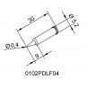 PUNTA FINA PARA ICON 0.4 MM CORTA / 102PDLF04 *