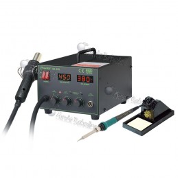 PRO'S KIT SS-989B / Estación de Soldar 2 en 1 / Cautín + Aire Caliente / 700 Watts
