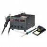 PRO'S KIT SS-989B / Estación de Soldar 2 en 1 / Cautín + Aire Caliente / 700 Watts