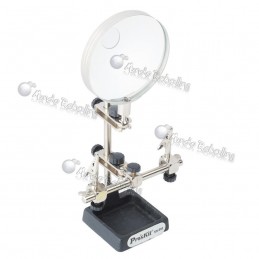 Tercera Mano con Lupa / Pro's Kit / SN-392