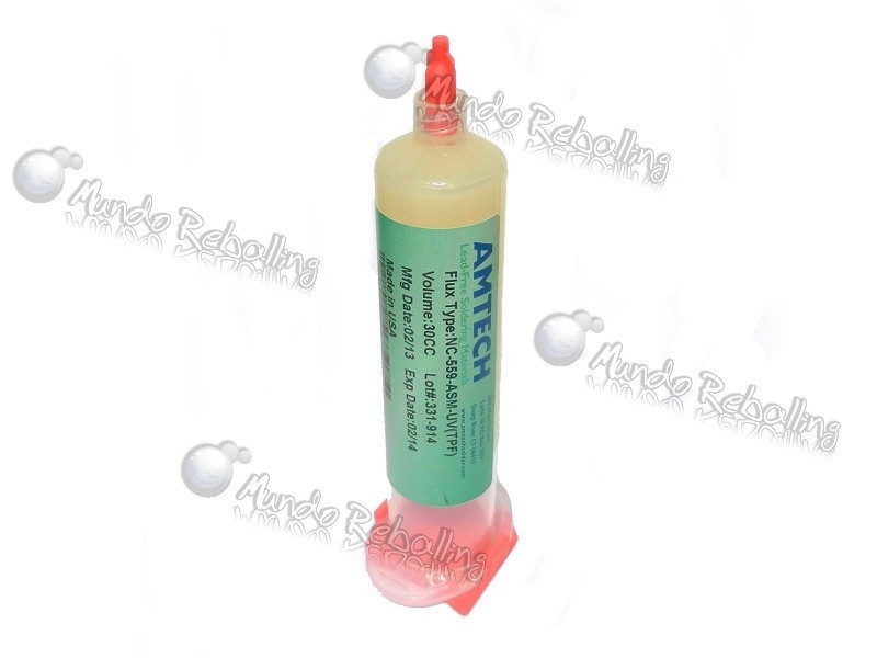 Flux Amtech NC-559-ASM-UV(TPF) / 30cc / ORIGINAL / Lead Free / No Clean