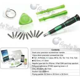 Kit Herramientas 17 en 1 para Celulares / Pro's Kit SD-9314 / iPhone todos + otros