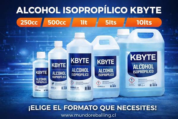 Alcohol Isopropílico Alta pureza 99,9%