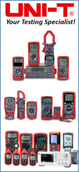Multímetros marca Uni-T, elogiados y a bajo costo !
